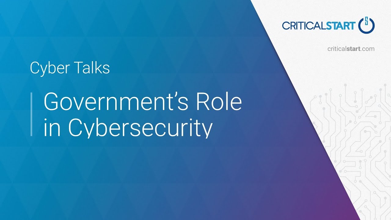 Government's Role in Cybersecurity
