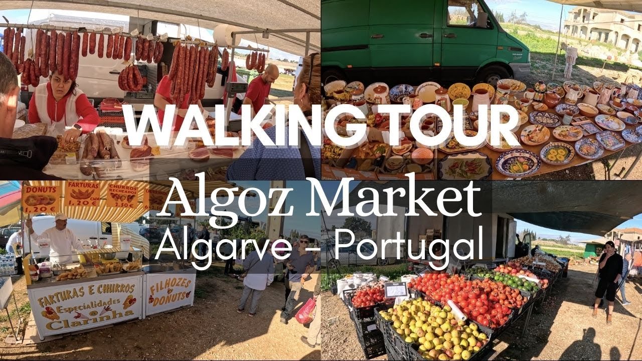 2025 Walking Tour - Traditional Monday Market in Algoz, Algarve