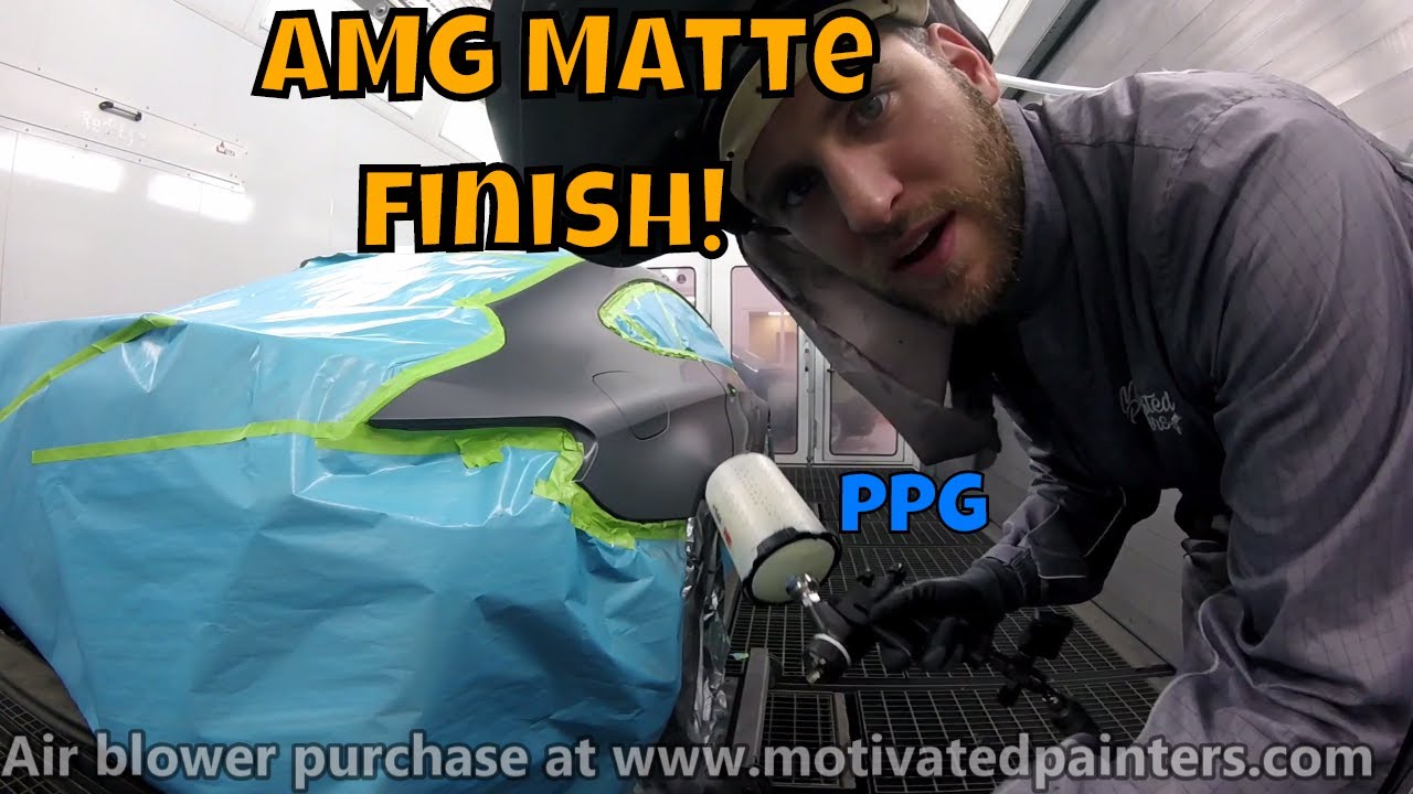 Painting a Mercedes Benz Matte