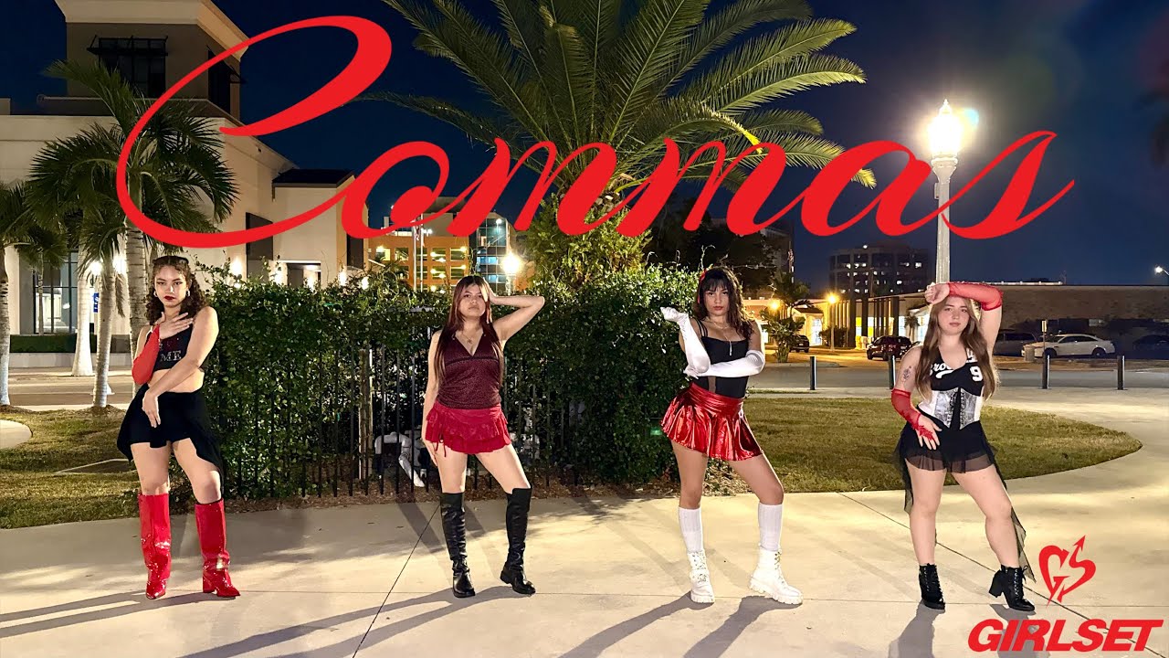 [DANCE IN PUBLIC | ONE TAKE | 4K] GIRLSET - ‘COMMAS’ DANCE COVER | AMOR 