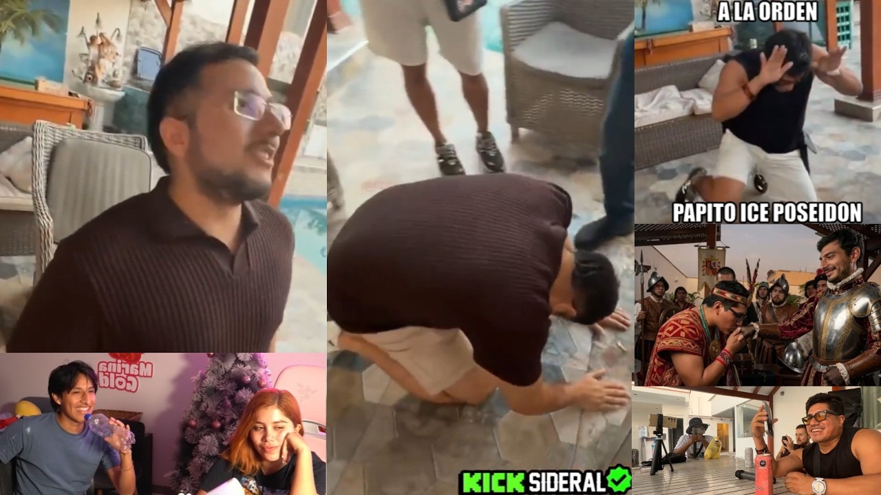 MARINA GOLD Y CRISTIAN REACCIONAN EN VIVO A ICE POSEIDON