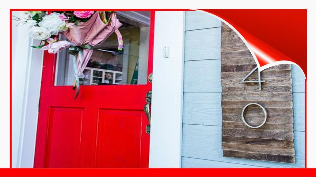 12 Diy House Number Displays That Will Instantly Up Your Style !