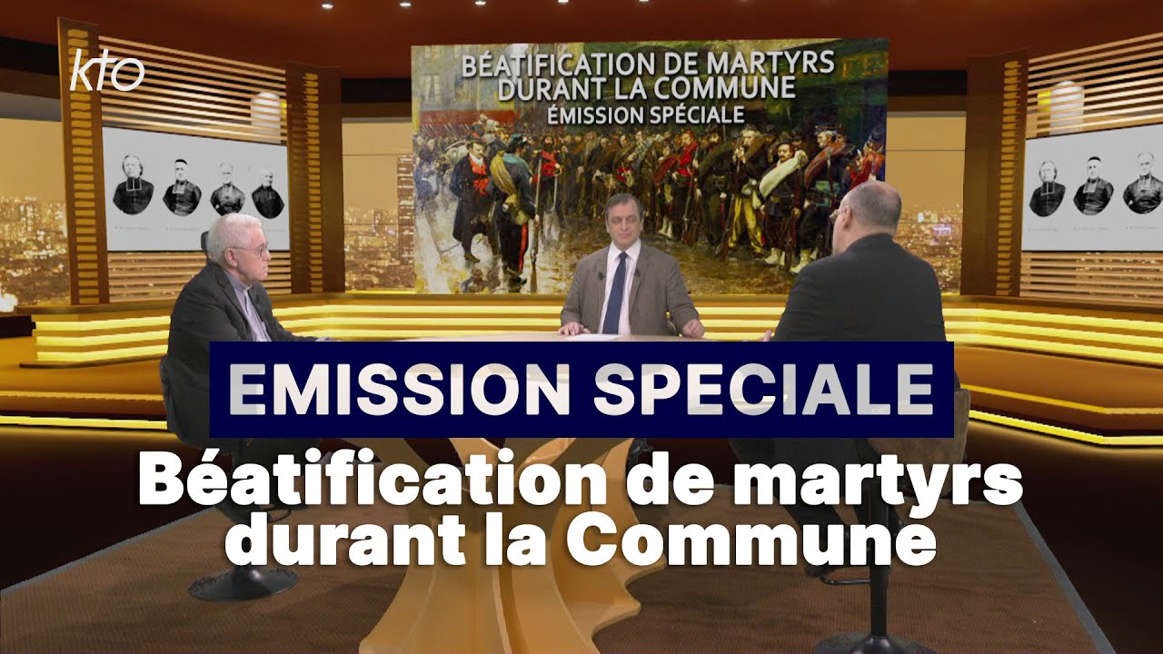 Béatification de martyrs durant la Commune