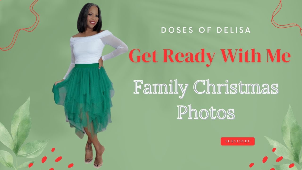 Get Ready With Me to Take Family Christmas Photos | JCPenney Portrait Studio Experience