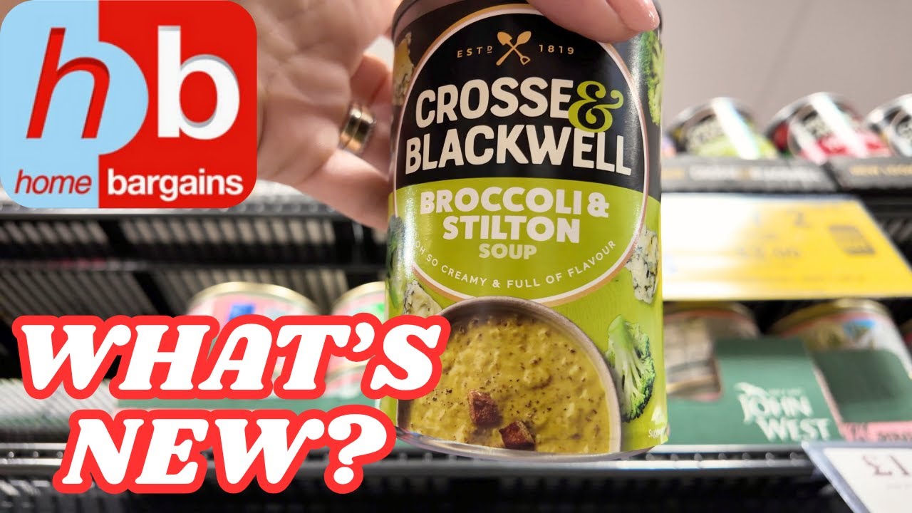 Home Bargains Food Haul & Grocery Store Tour - Save Big on Essentials