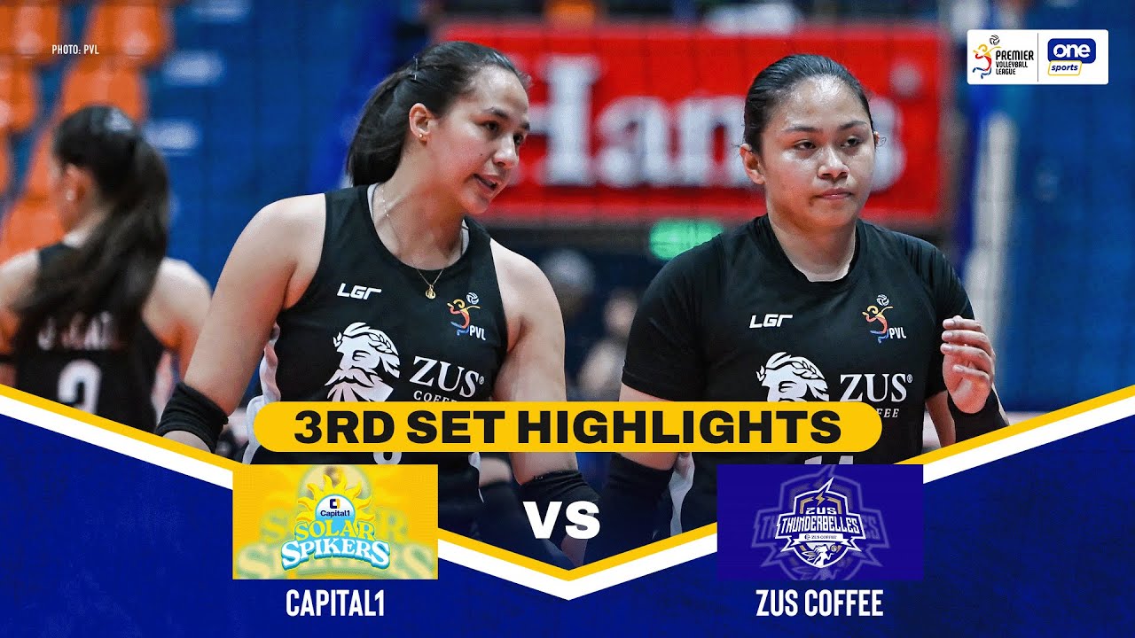 ZUS COFFEE vs. CAPITAL1 | SET 3 HIGHLIGHTS | 2026 PVL ALL-FILIPINO CONFERENCE