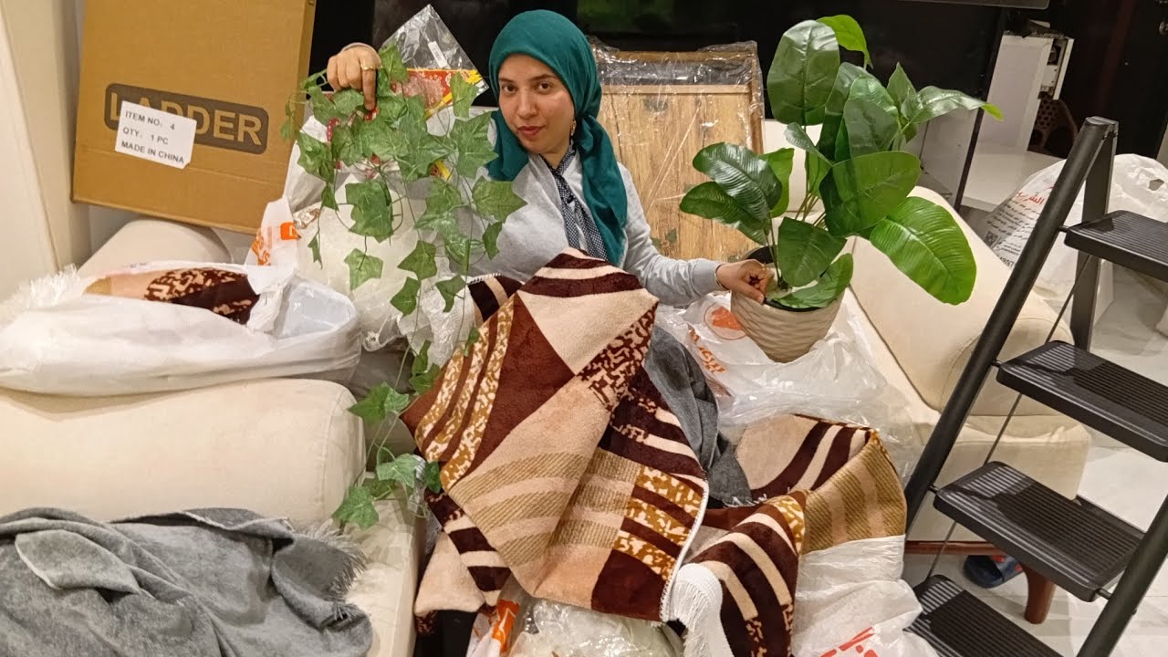 مشتريات لتجديد البيت ف رمضان 2026 اول رمضان ف القناه بس اتبهدلات بهدله وفضفضه كتيررر🩷👍🏾