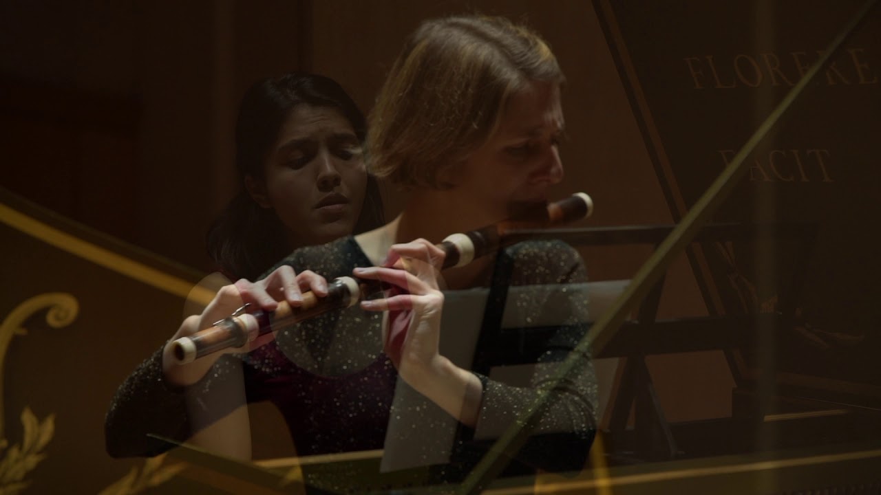 Graun Sonata for flute and basso continuo in D major. Adagio
