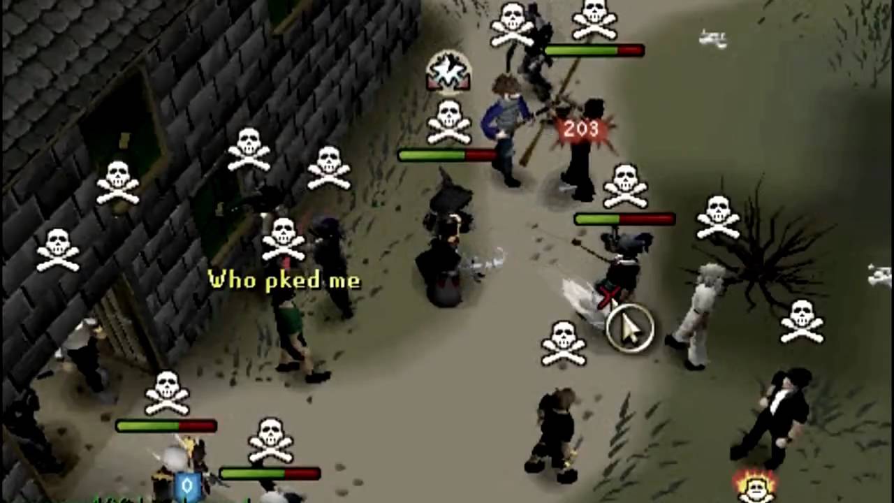 Win All Day Pking In Partyhat 3rd Age H'ween masks AGS risking Turmoil pure PK vid 1