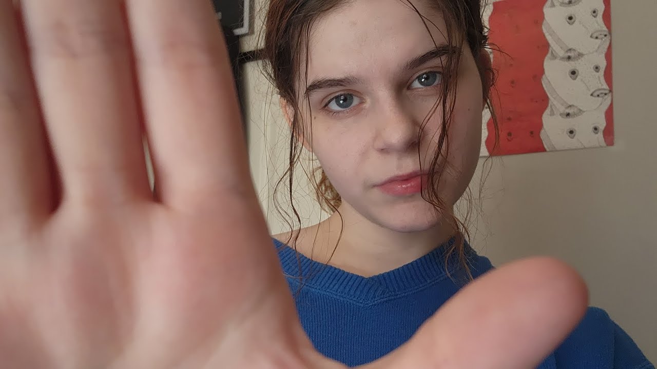 lofi asmr just touching your face and soft speaking (personal attention, upclose whispering, sleep)