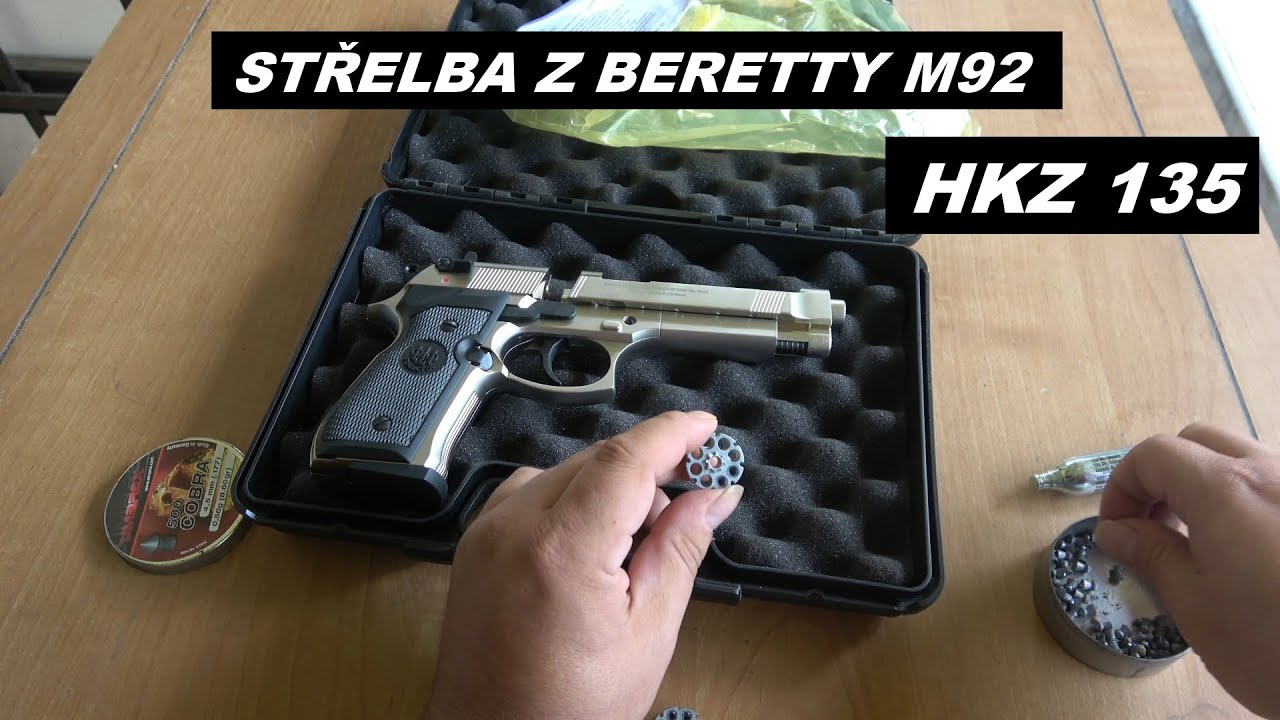 🔥HKZ 135🔥 -  Beretta M92 FS I Střelba