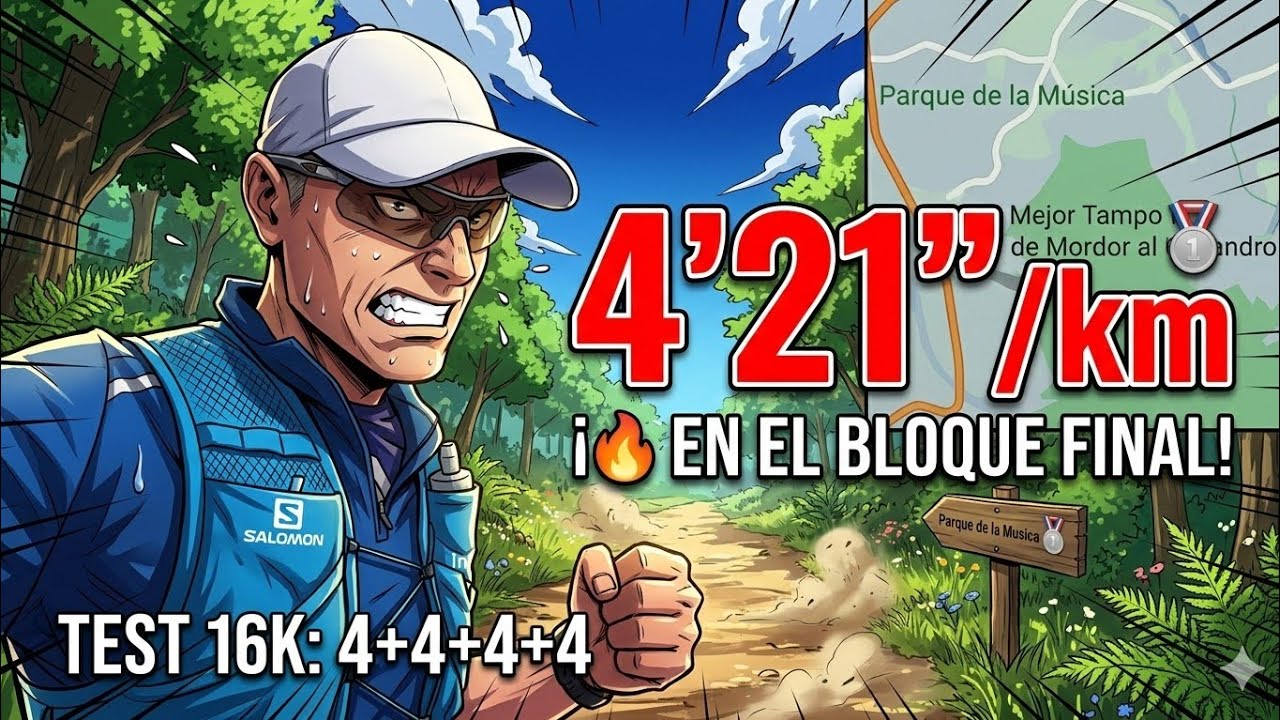 Entrenamiento 4x4k: El test definitivo para la Media Maratón