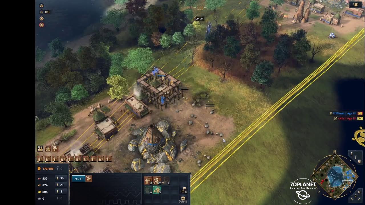 Age Of Empires IV 1v1 Ranked Battle Match