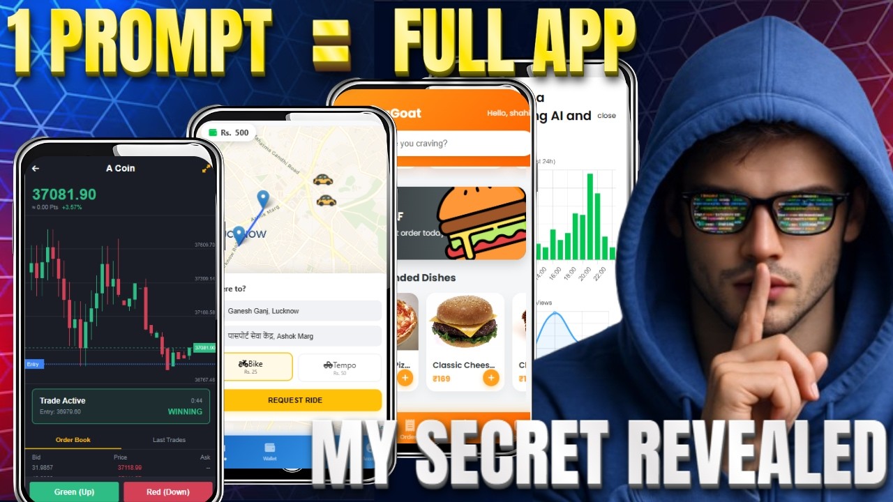 1 Master Prompt = Full App! | AI PROMPT ENGINEERING Tutorial 2026 (No Coding Skills Needed)