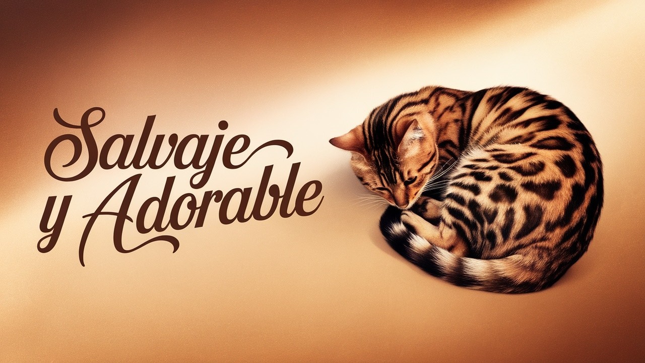 Gato Bengalí  ELEGANCIA SALVAJE en un Felino Doméstico 🐾