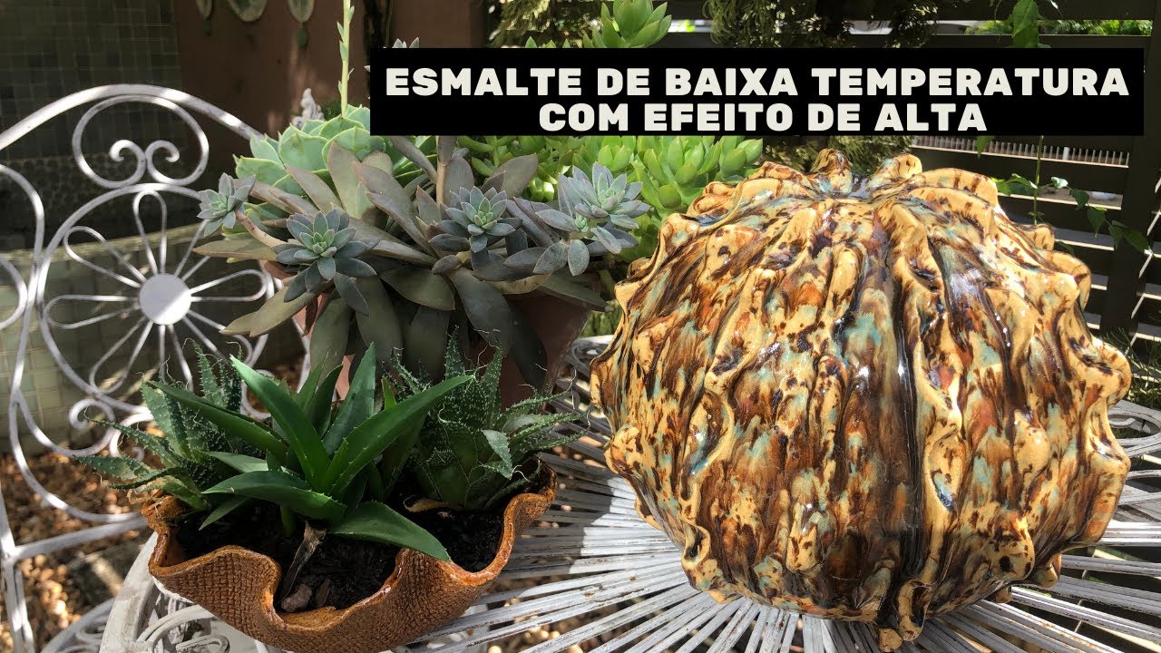 ESMALTE DE BAIXA TEMPERATURA COM EFEITO DE ALTA