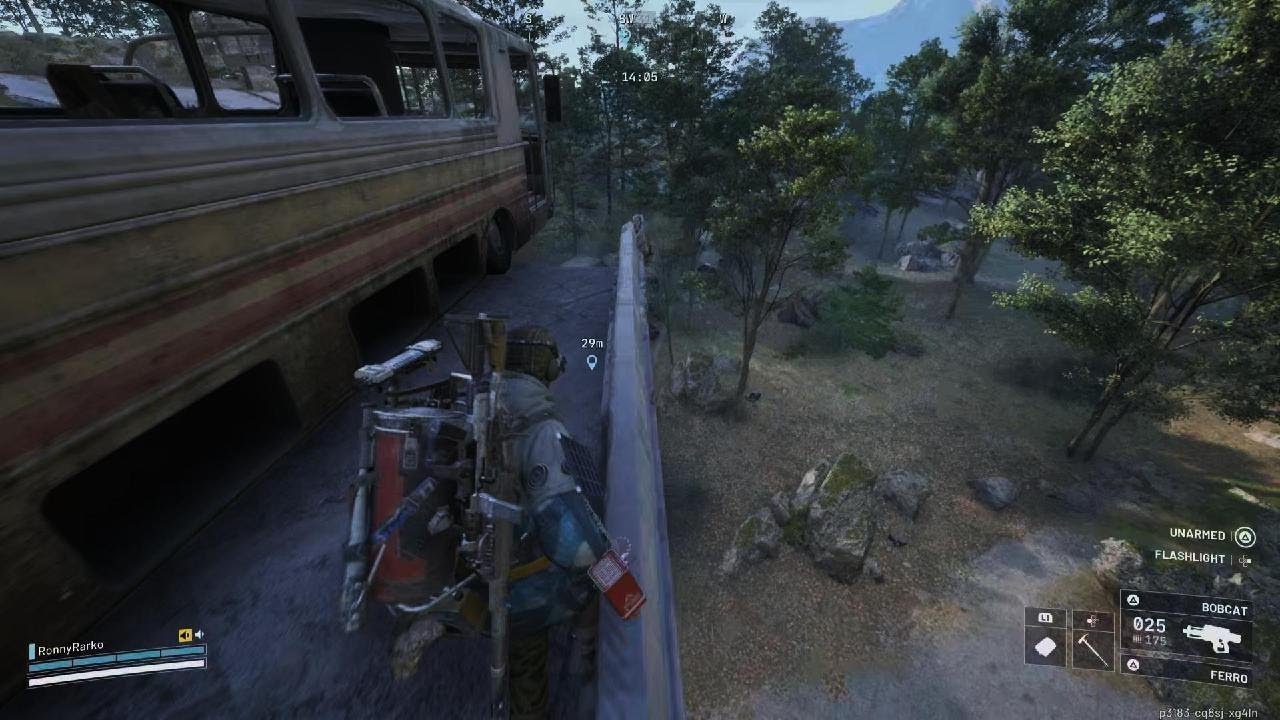 Weopon case spot then shot through a wall