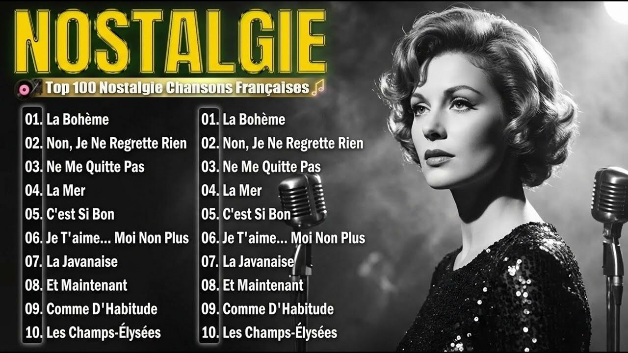 Top 100 Mélodies Françaises Inoubliables 💿 Michel Sardou, C. Jérôme, Mike Brant, Pierre Bachelet