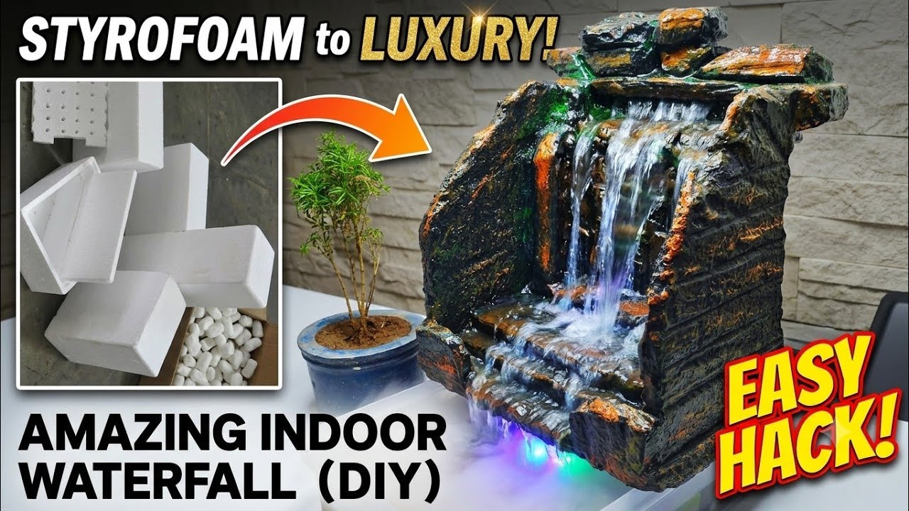 Awesome Wonderfull Indoor Desktop Big Waterfalls | Indoor Biggest The Best Waterfall Fountain