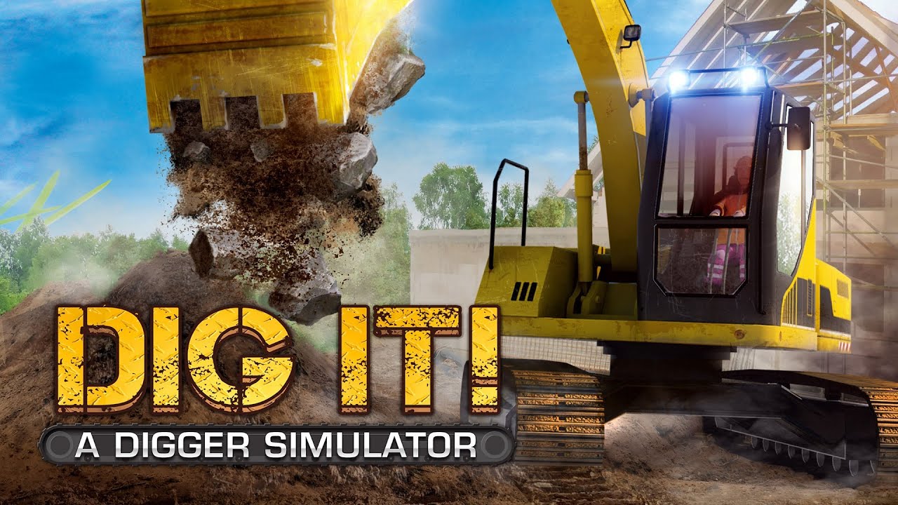 DIG IT A Digger Simulator Clamshell Gameplay