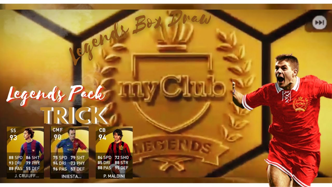 Legends box draw trick | Legend Player Tricks | Legends Box Draw | Legends pack opening
