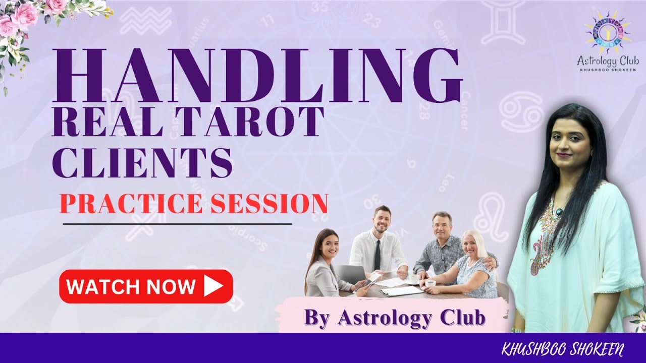 Handling Real Tarot Clients – Practice Session 🔮 | Learn Professional Tarot Reading Skills