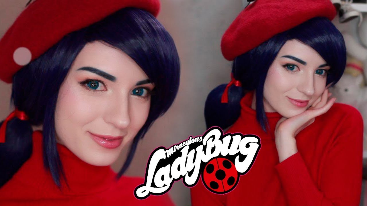 | Miraculous Lady Bug : Marinette makeup-tutorial |