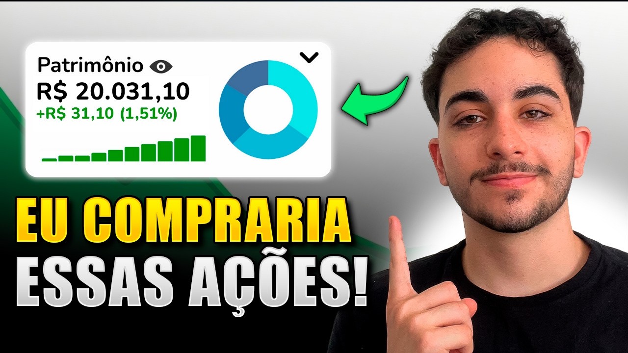 🚀 COM R$ 20 MIL REAIS COMO EU MONTARIA UMA CARTEIRA DE AÇÕES PARA 2026?