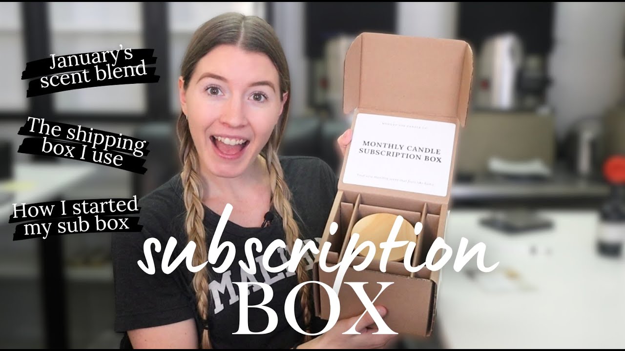 I Started a Monthly Candle Subscription Box!