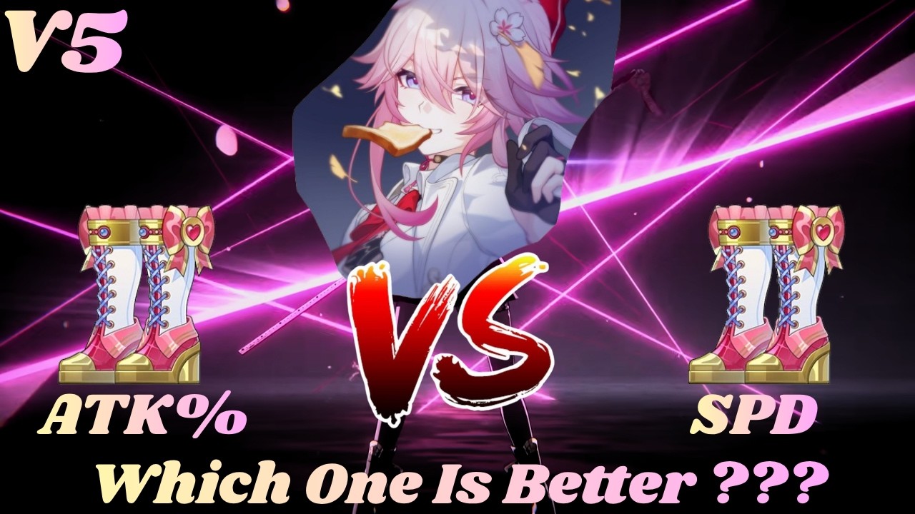 [HSR 4.2v5] It's Time To Reveal The Truth ! Evanescia ATK% Boots VS Evanescia SPD Boots Comparison