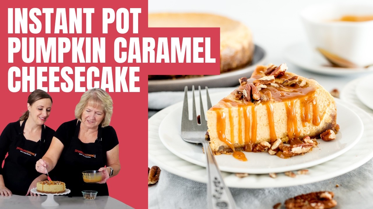 Make the perfect dessert for Fall: Pumpkin Caramel Cheesecake