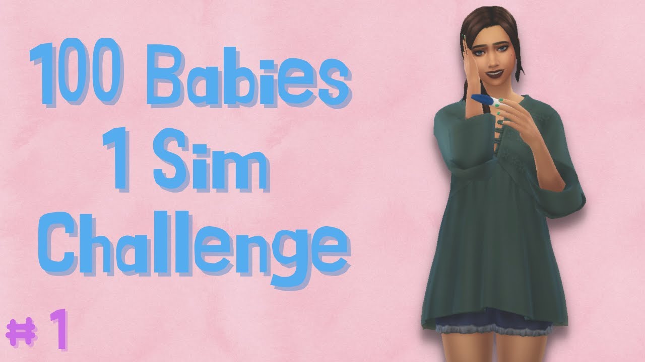 Meet Mollie Moss | Sims 4 100 Baby Challenge Part 1
