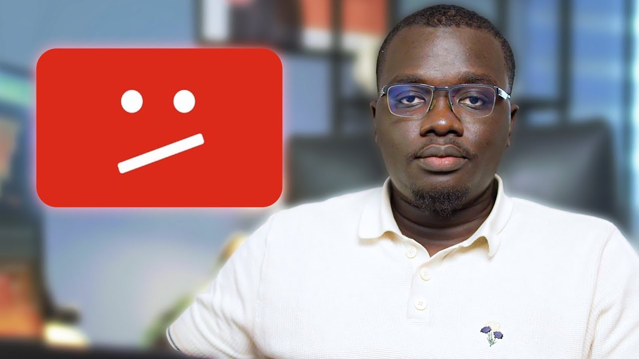 MERCI YOUTUBE D'AVOIR BLOQU&Eacute; MA CHAINE