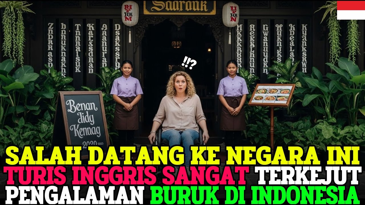 BAGAIMANA INI TERJADI…” WANITA INGGRIS BERKURSI RODA KECEWA VỚI LAYANAN HOTEL INDONESIA 😢