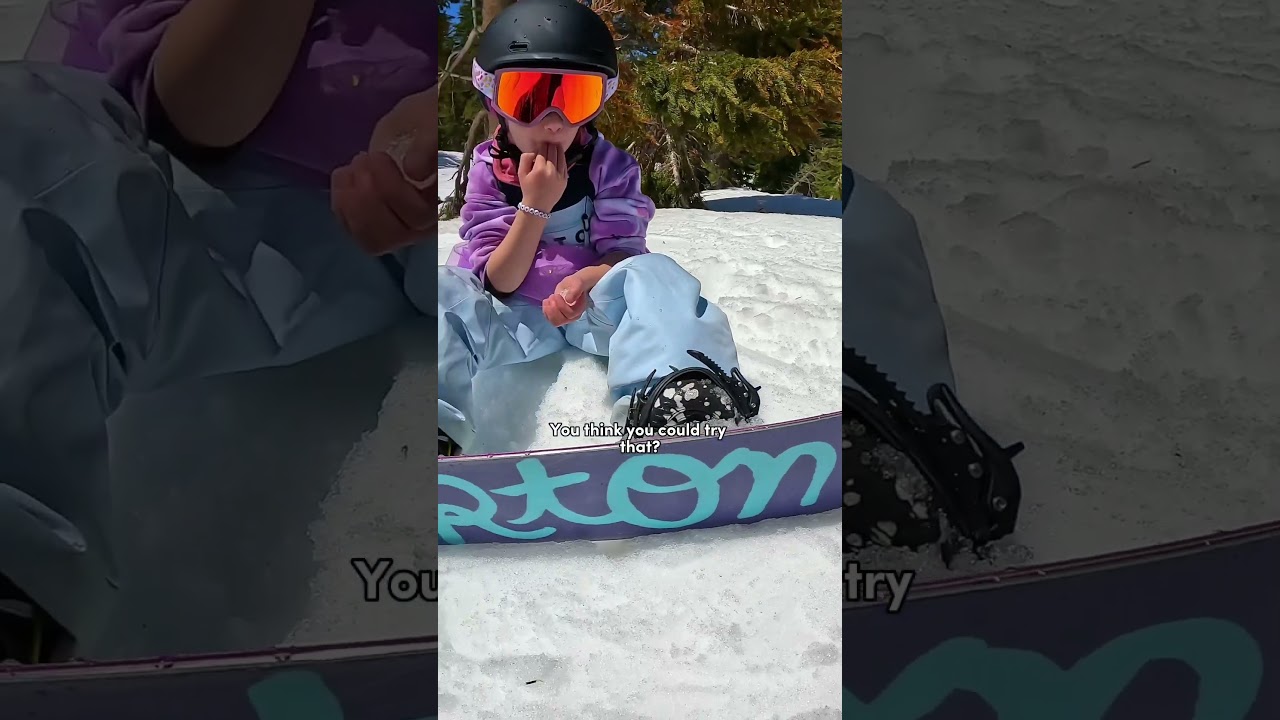 USING TOYS to teach kids snowboarding tricks