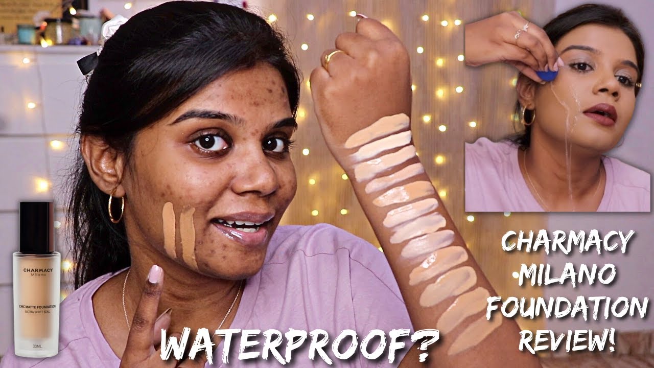 Bridal Makeup Ku Use Panalama?😱 Charmacy Milano Foundation Review 💯 Waterproof Test!