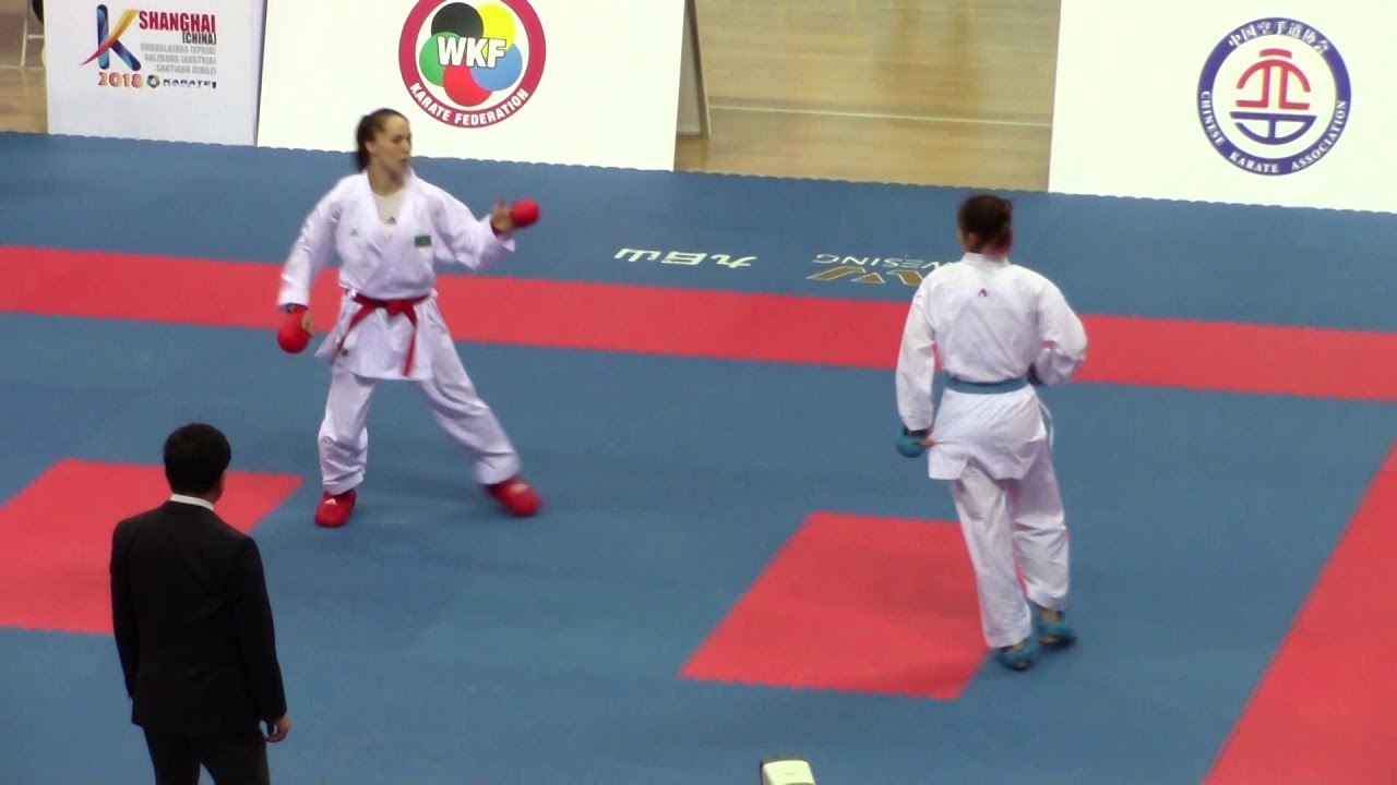 Series A Shanghai 2018 Female -68kg Gafurova Guzaliya (Kazakhstan) vs Gong Li (中国)