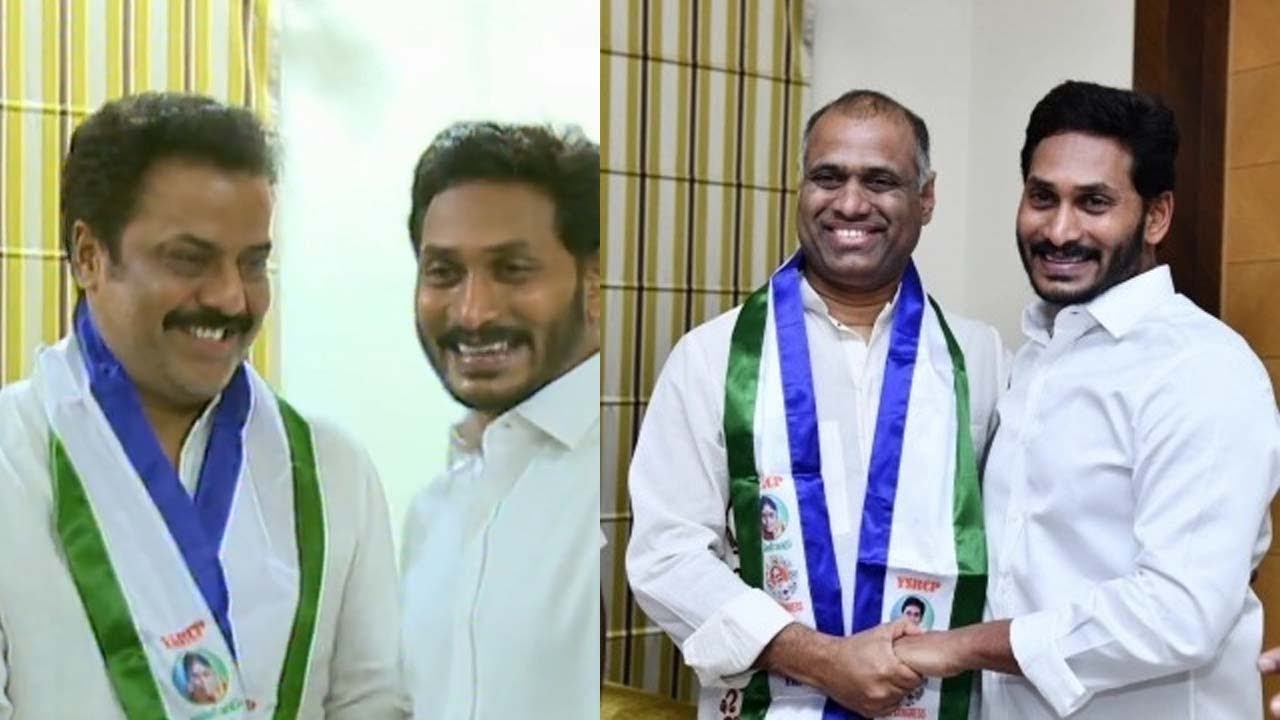 Raja Ravindra and PVP Joined in YSRCP in Presence of Party President YS Jagan | Political Bench