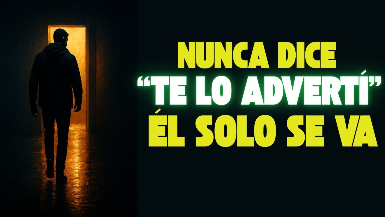 Un Sigma Nunca Dice “Te Lo Advertí” – Solo Desaparece