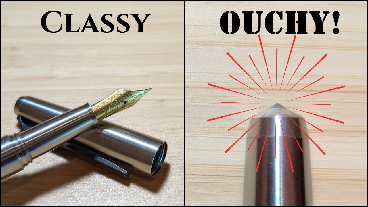 A Tactical Fountain Pen? Titaner Tactical Fountain Pen Review