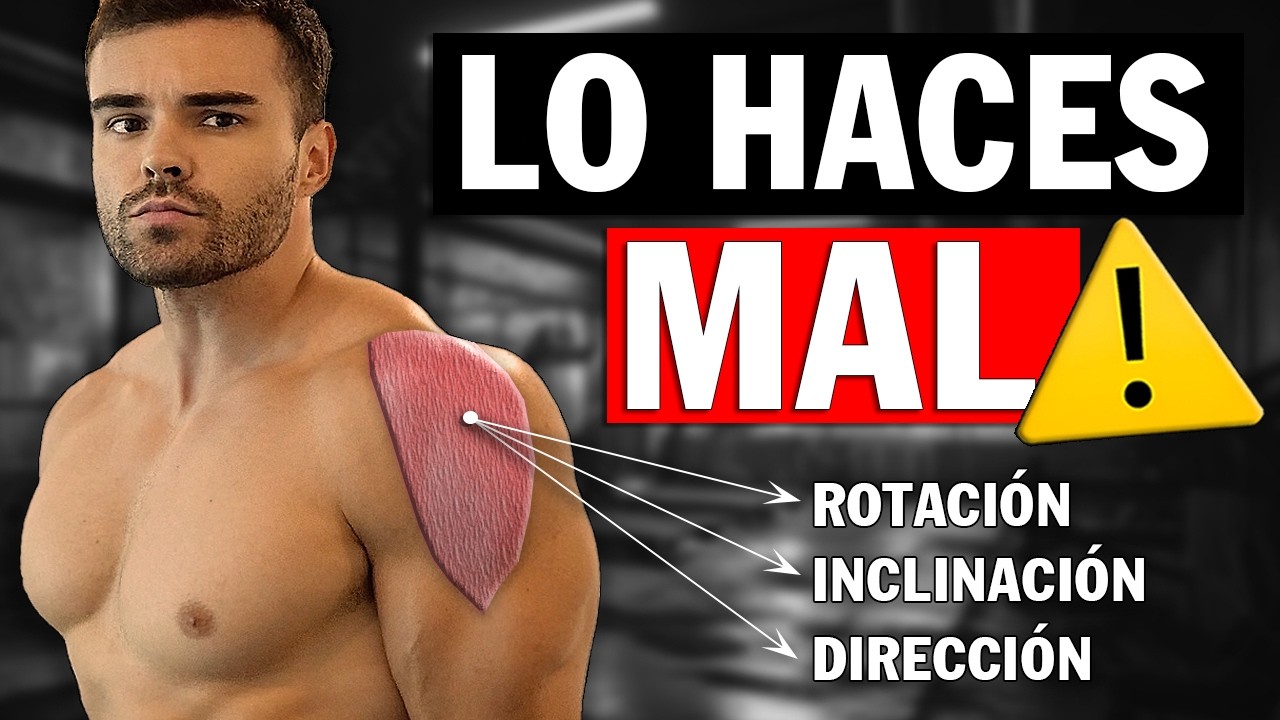 Cómo Ensanchar y Redondear Tus Hombros (Elevaciones Laterales)