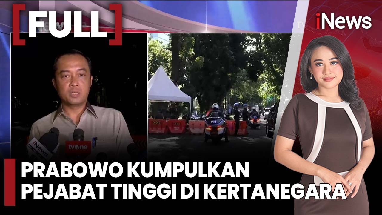 Prabowo Kumpulkan Pejabat di Kertanegara, Bahas Gelar Pahlawan Nasional |FULL iNews Room (09/11)