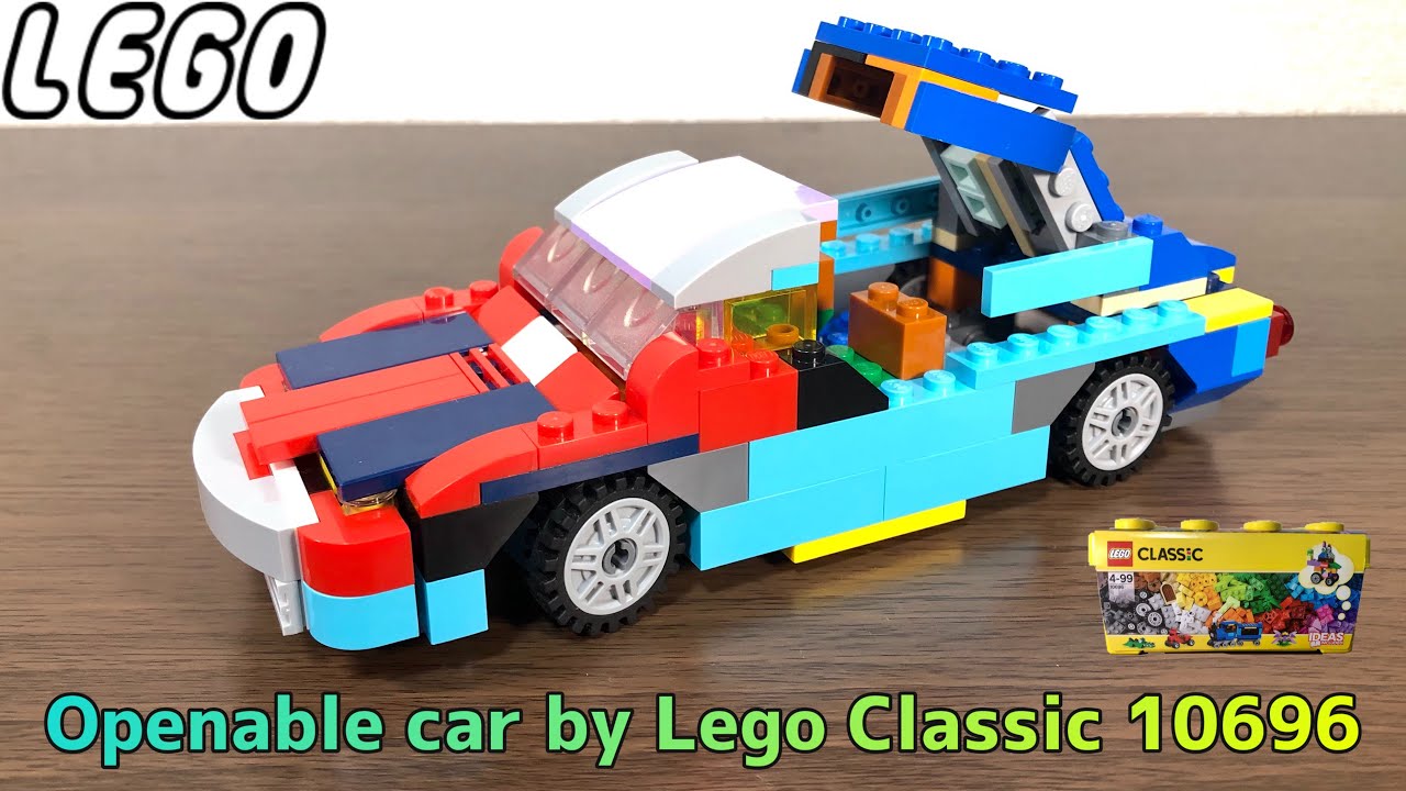 LEGO Classic 10696 assembly to an openable car #69