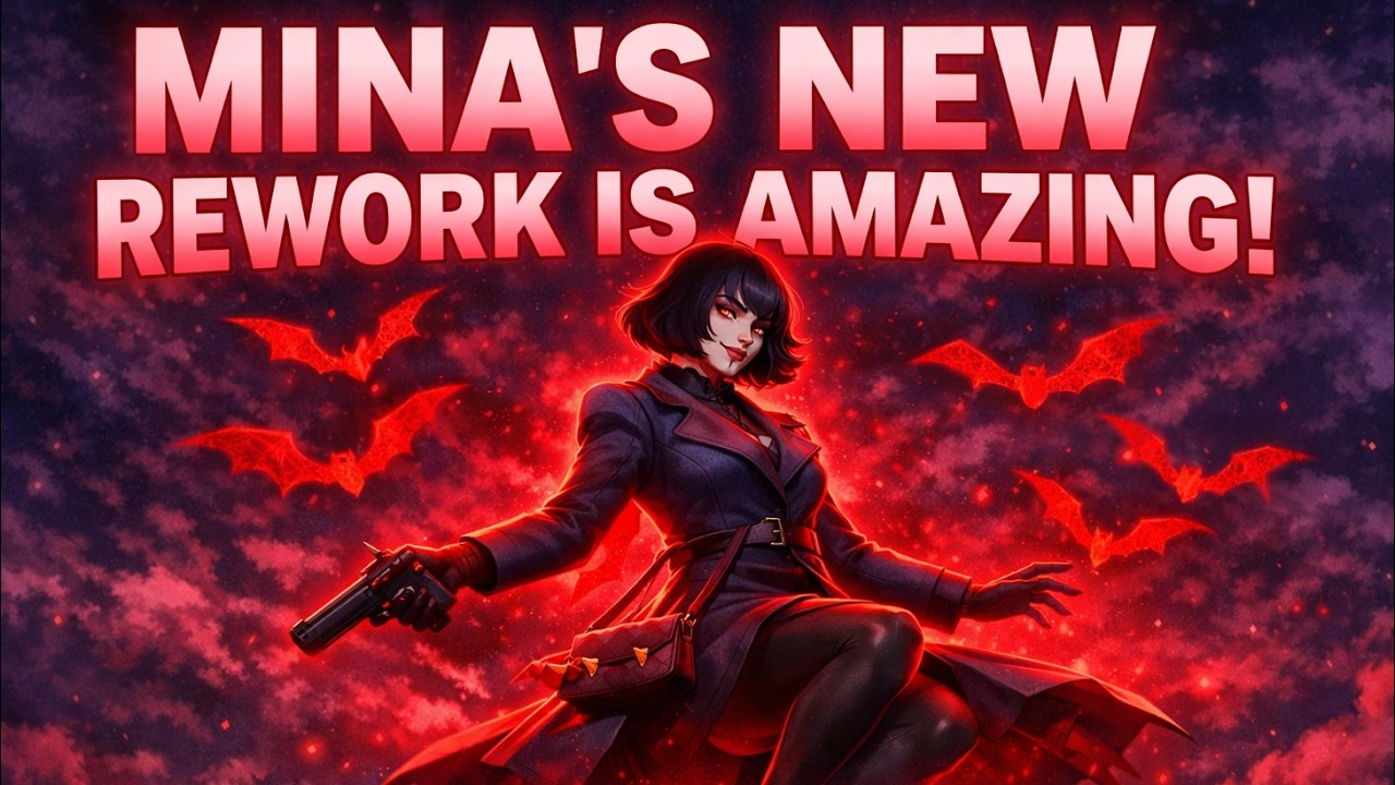 This new Mina rework seems AMAZING! (She's a late game nuke now!) | Deadlock