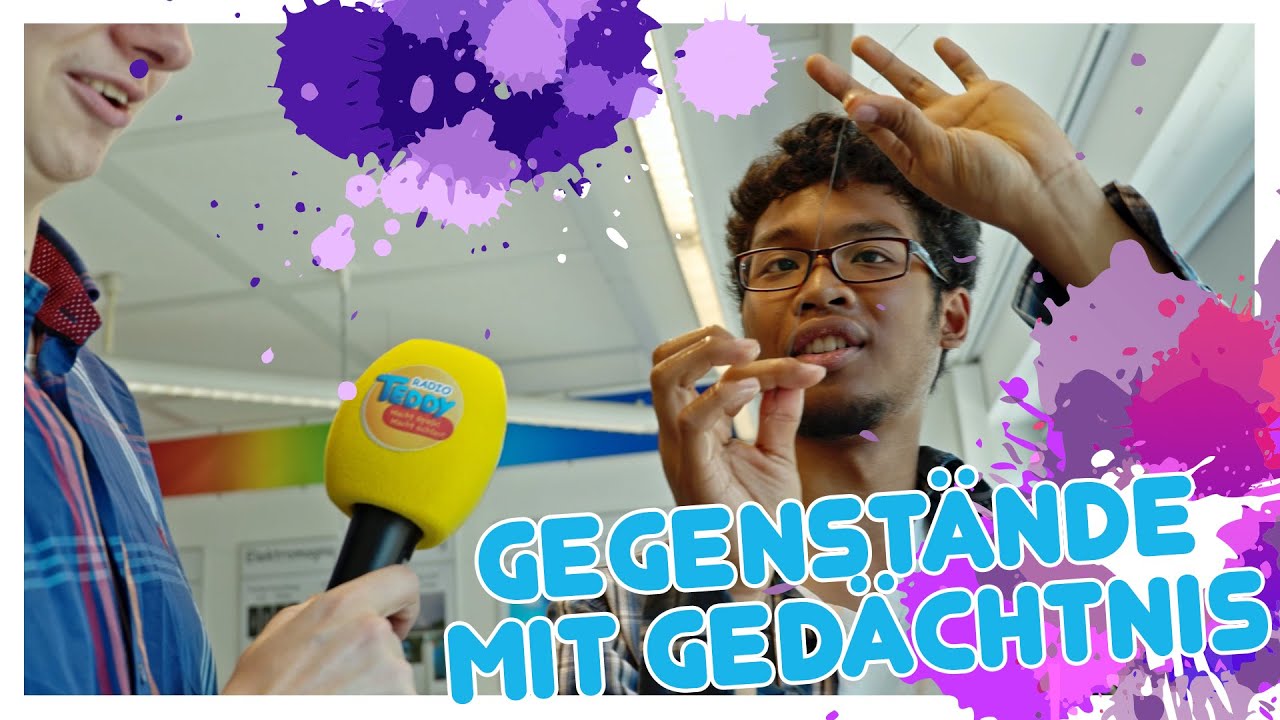 Experiment der Woche: Gegenstände mit Gedächtnis 🤯| Radio TEDDY