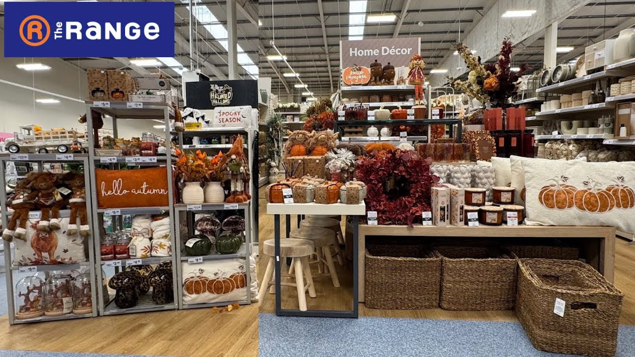 🔸THE RANGE🔸HUGE AUTUMN COLLECTION IN STORES🍂😍HOMEDECOR ,BEDDING ,CUSHIONS ,CANDLES, 🔸July 2026🔸(1/2)