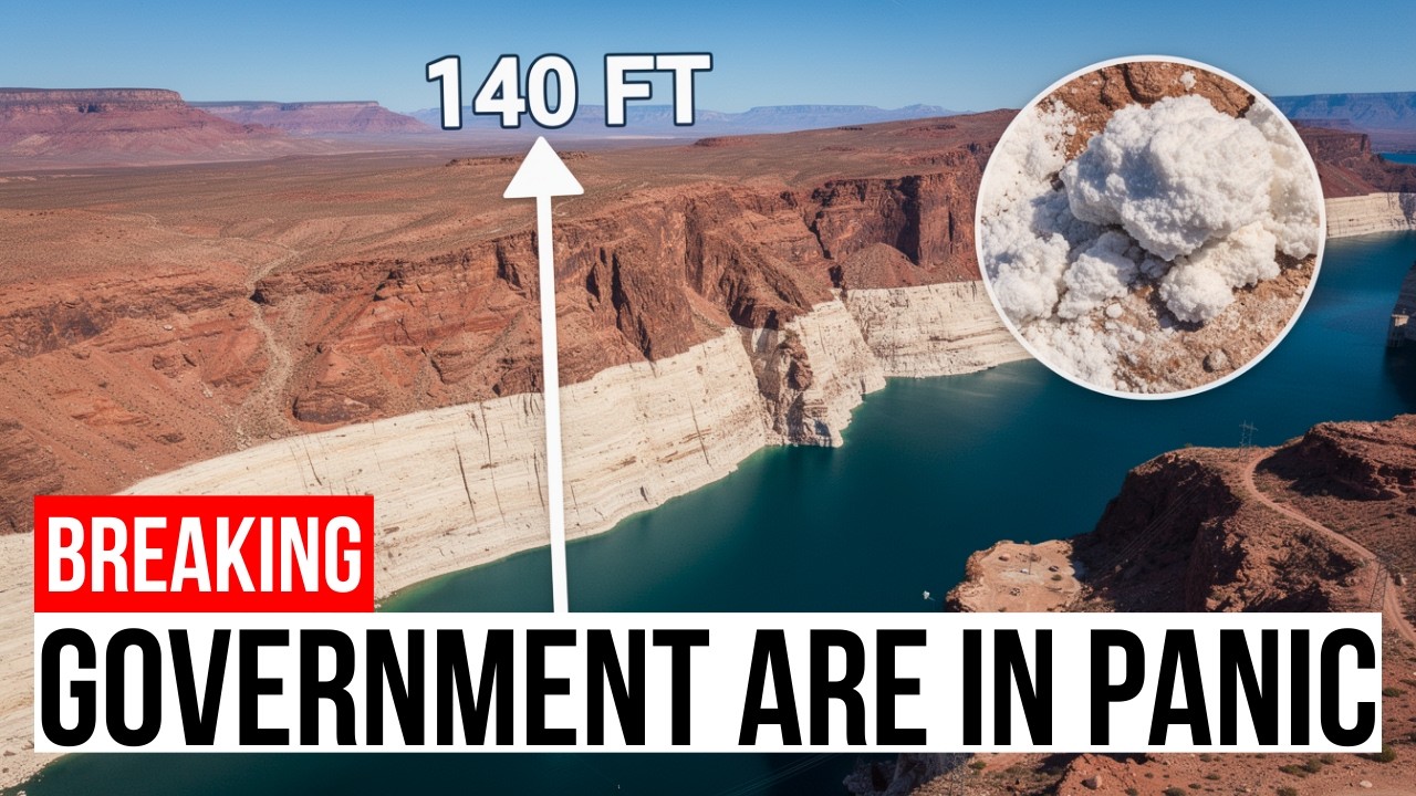 Footage From Hoover Dam Revealed The 140 Foot Decline Nobody Can Stop