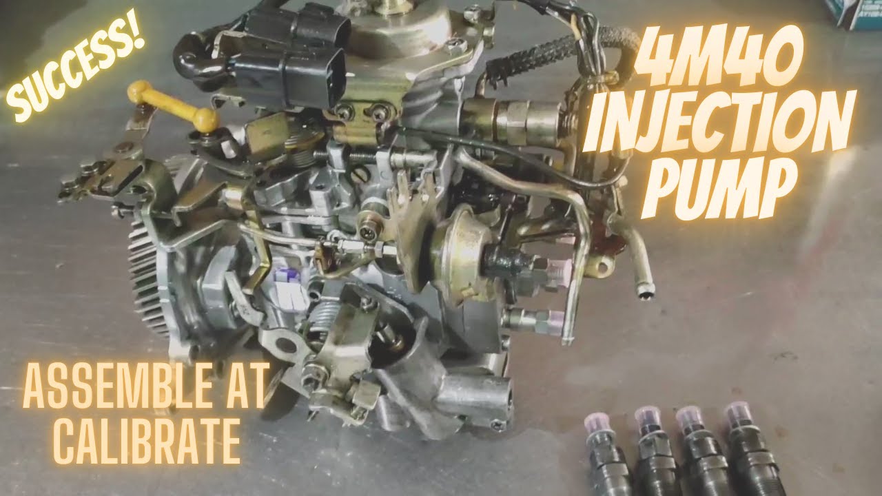 4M40 INJECTION PUMP, ASSEMBLE AT CALIBRATE. SUCCESS MGA DUDZ. TARA  AT SAMAHAN NIYO AKO MGA DUDZ.