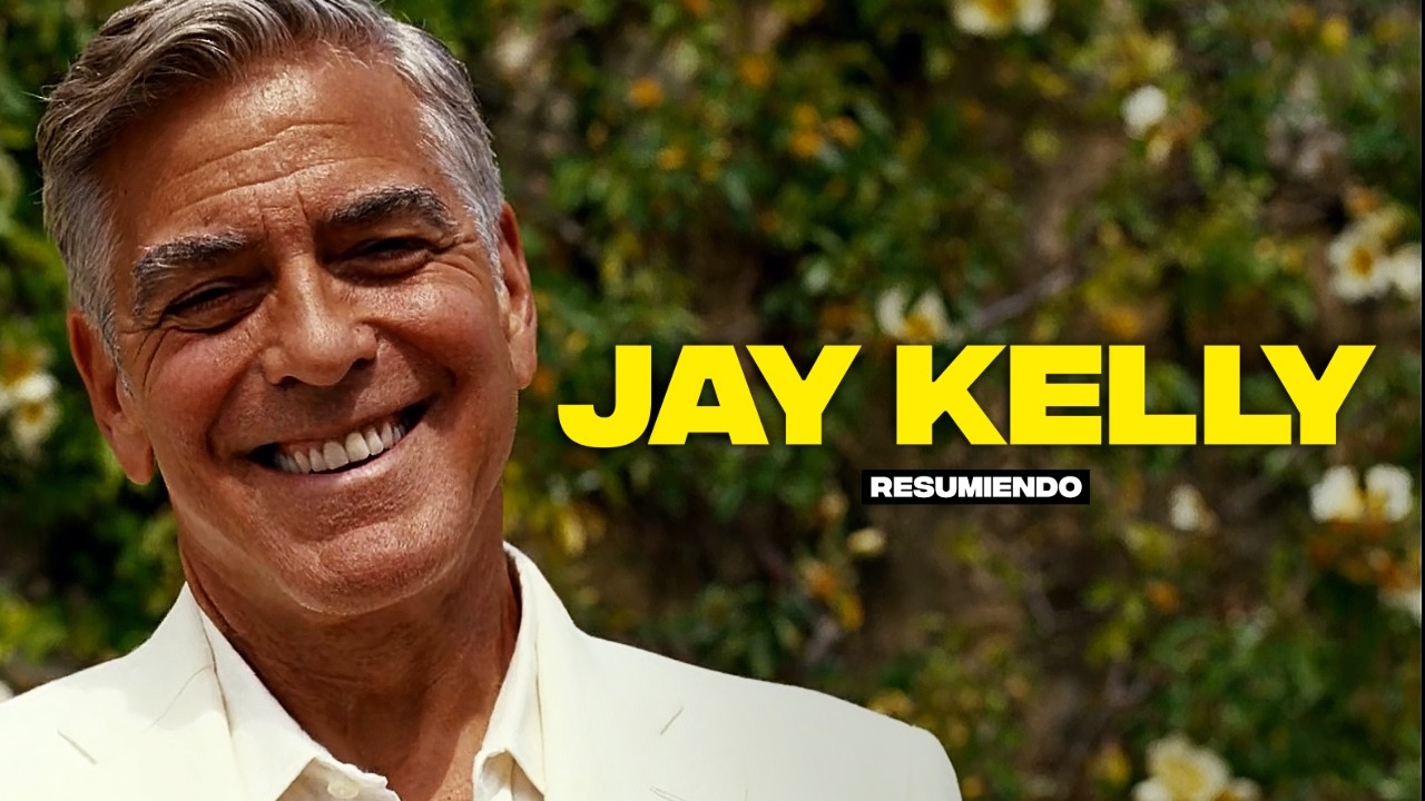 JAY KELLY con GEORGE CLOONEY y ADAM SANDLER | RESUMEN en 8 minutos | NETFLIX