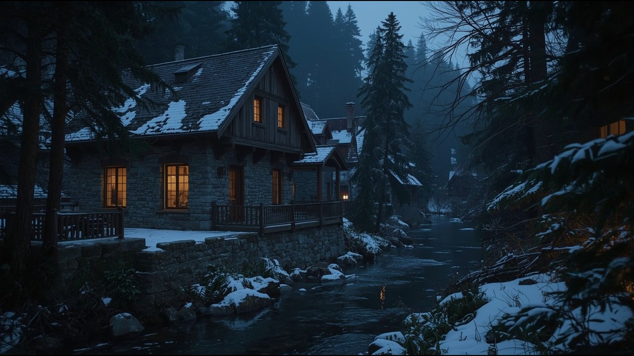 Quiet Gothic Castle Nights 🕯️ Dark Academia Piano for Reading & Writing